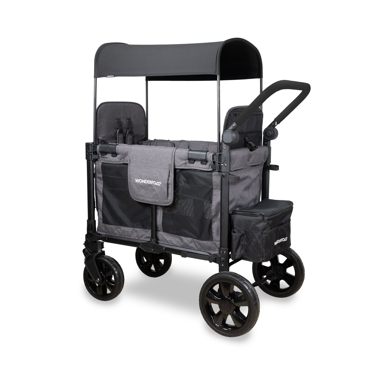 W2 Elite Pro Double Stroller Wagon – Wonderfold Wagon