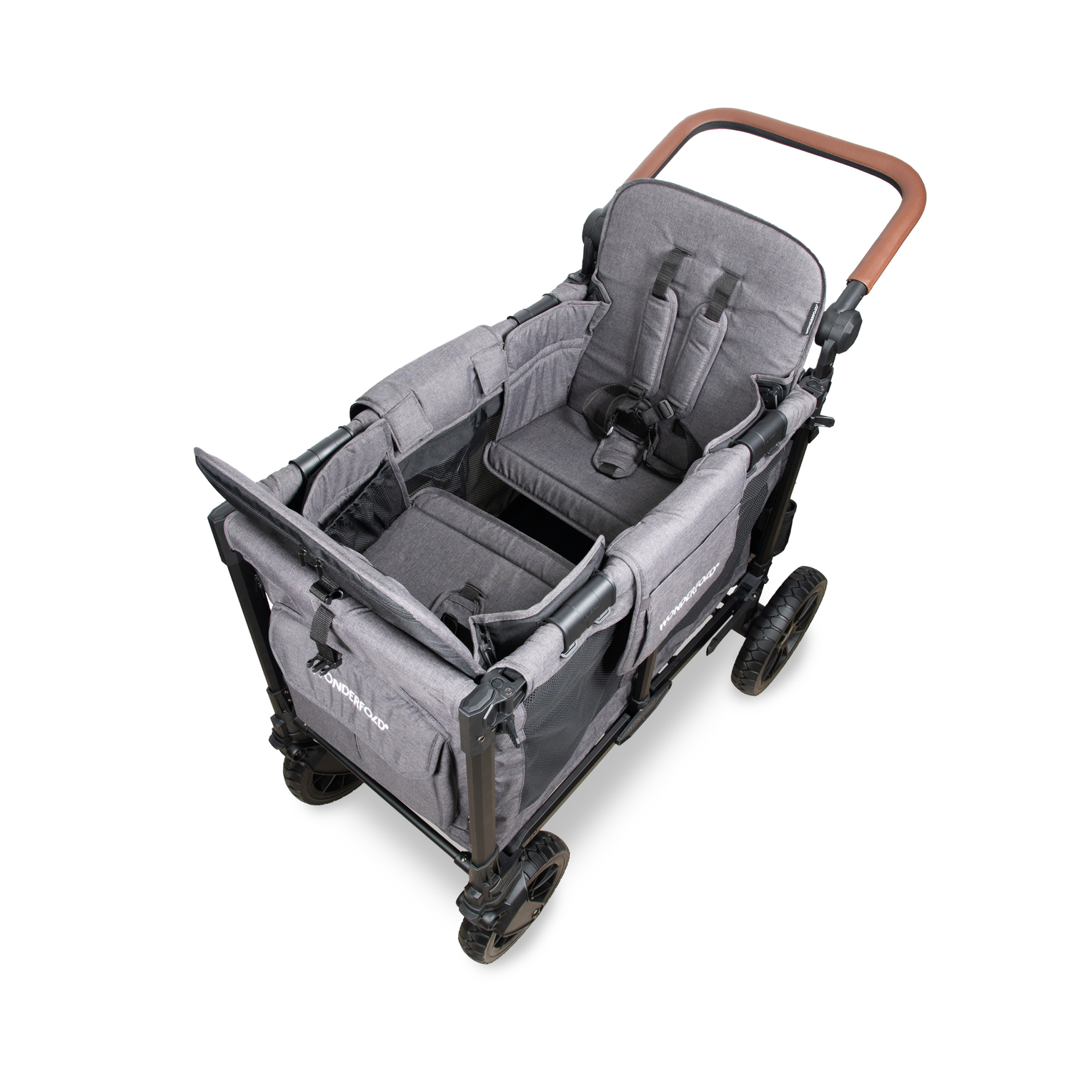 W2 Luxe Pro Double Stroller Wagon – Wonderfold Wagon