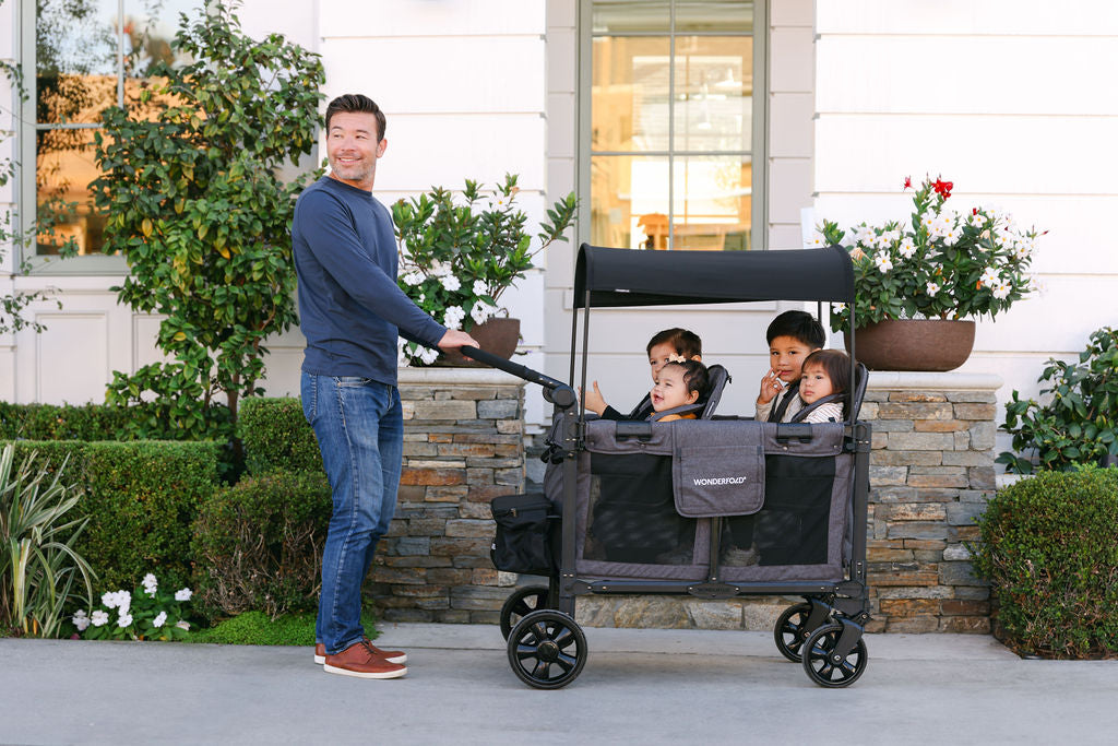 W4 Elite Pro Quad Stroller Wagon – Wonderfold Wagon